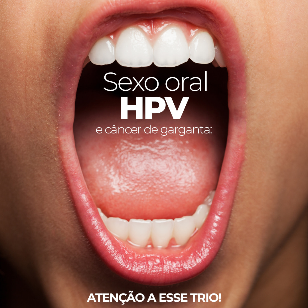 Como se pega HPV na garganta?